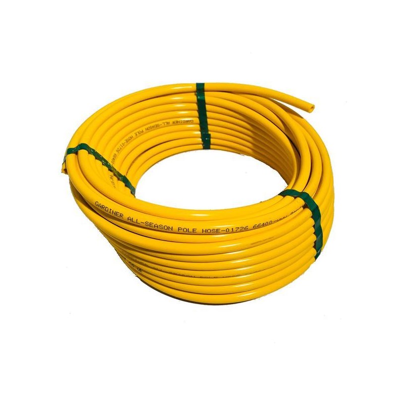Gardiner Hose 25ft Yellow All Season 5/16in Pole